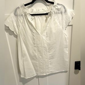White linen shirt